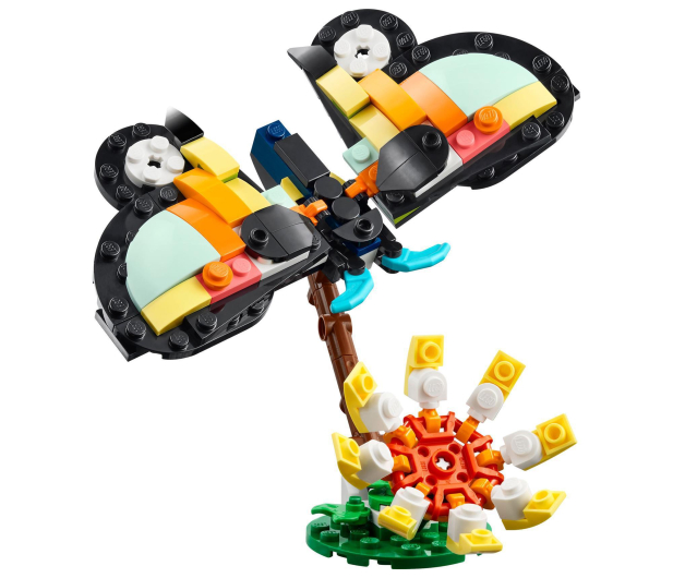 LEGO Creator 3 w 1 Dzikie zwierzęta: Tropikalny tukan 31173 - 1331702 - zdjęcie 4